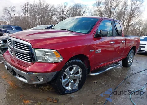 2013 Ram 1500 Big Horn z USA, uszkodzony, nr VIN 1C6RR6GT6DS694243